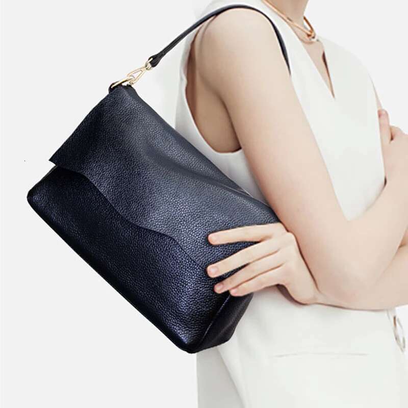 Genuine Leather Crossbody Bags For 2023 New Handbags Women Casual Shoulder Designer Tote Bag Bolsa Feminina