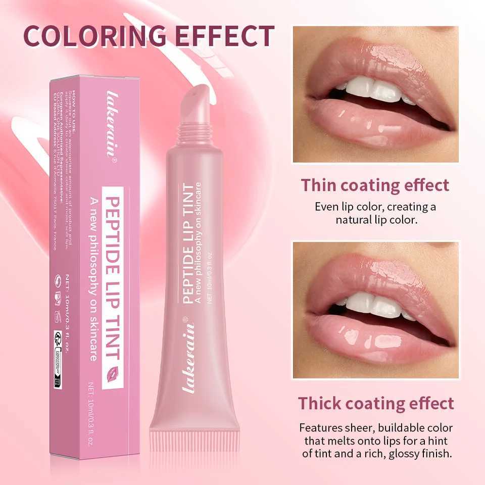 Full and Moisturizing Gloss Mirror Lip Color Nutritious Lip Oil Makeup Portable Lip Makeup Reduces Thin Lines on Womens LipsW250219