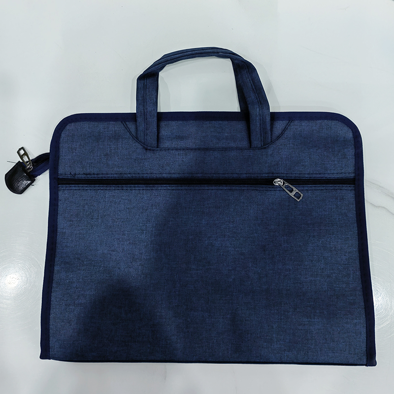 Manufacturer's source: Handheld file bags, Business men's Oxford cloth, large capacity, thick conference briefcase