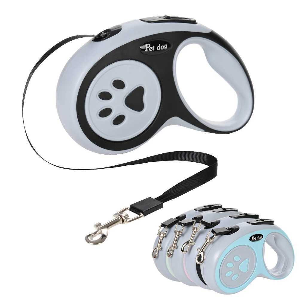 3M 5M Durable Dog Leash For Small Medium Dogs Cats Automatic Retractable Puppy Lead Extending Walking Pet Roulette Chihuahua PugXJ250218