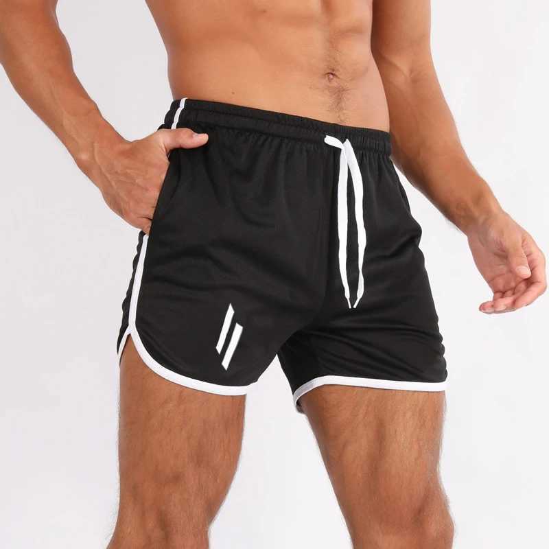 New Summer mens running shorts Single-layer mesh quick-drying breathable fitness training shorts Mens jogging fitness shorts W250219
