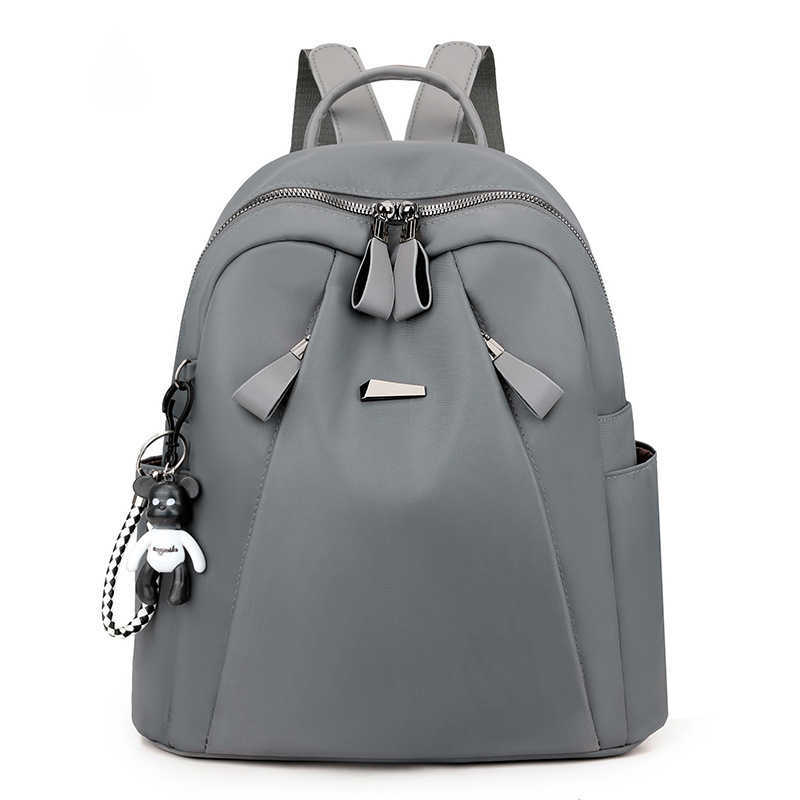 Oxford Cloth Backpack New Fashionable And Versatile Trendy Large Capacity Korean Edition Anti Splash Travel Backpack For Women Day Backpack Travel Bag
