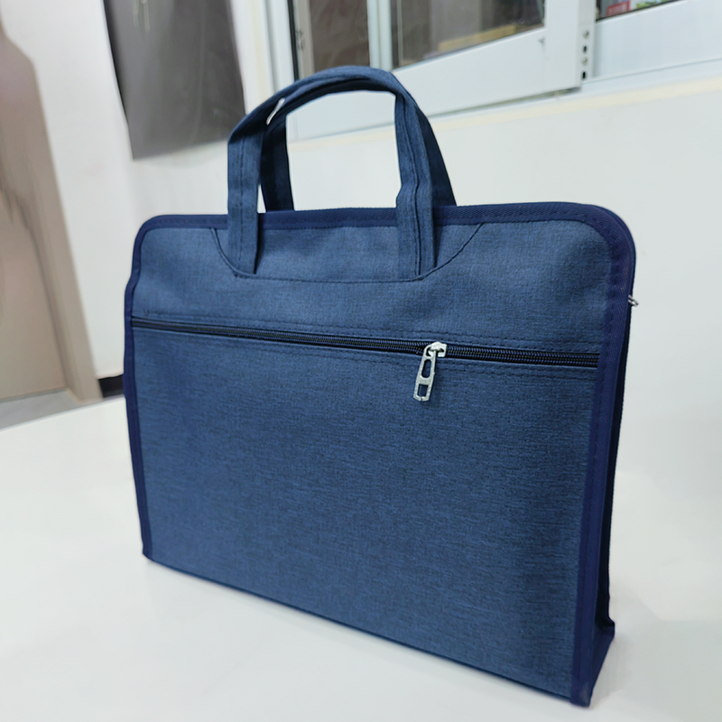 Manufacturer's source: Handheld file bags, Business men's Oxford cloth, large capacity, thick conference briefcase