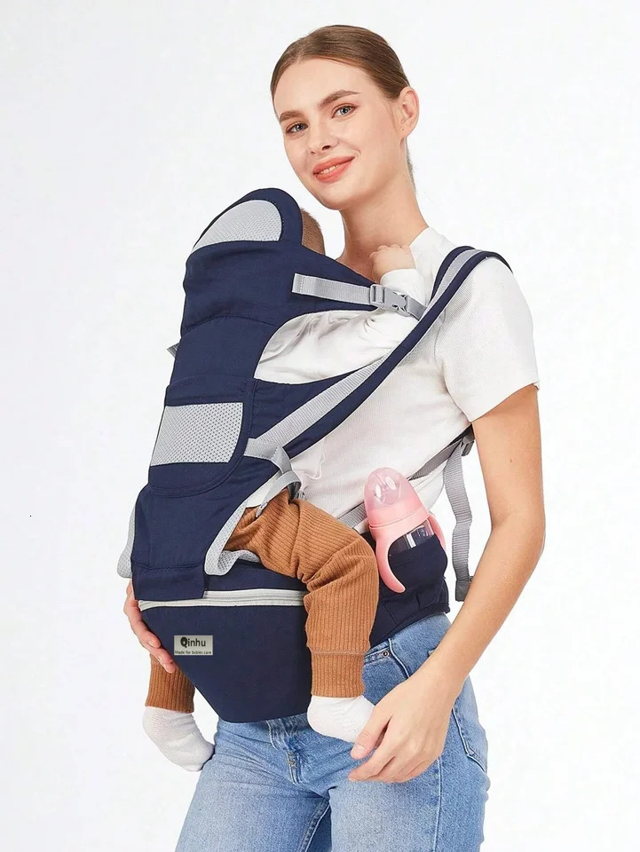 Adjustable Ergonomic Baby With Hip Seat Portable Multifunctional Suitable For Travel Leisure And Daily Use 250219