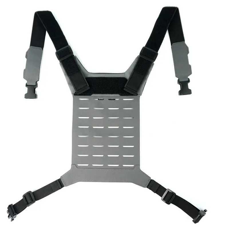 Airsoft D3 SS MK Chest Rig Tactical MOLLE Vest Chest Rig Strap Universal Vest Back Panel Equipment AccessoriesXJ250219