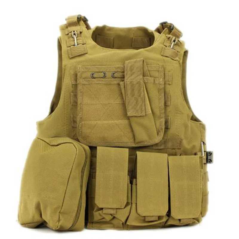Outdoor Hunting Ciras Tactical Military Airsoft Vest Plate Carrier Unloading Chest Rig Bag Molle Camping Travel Sport VestXJ250219