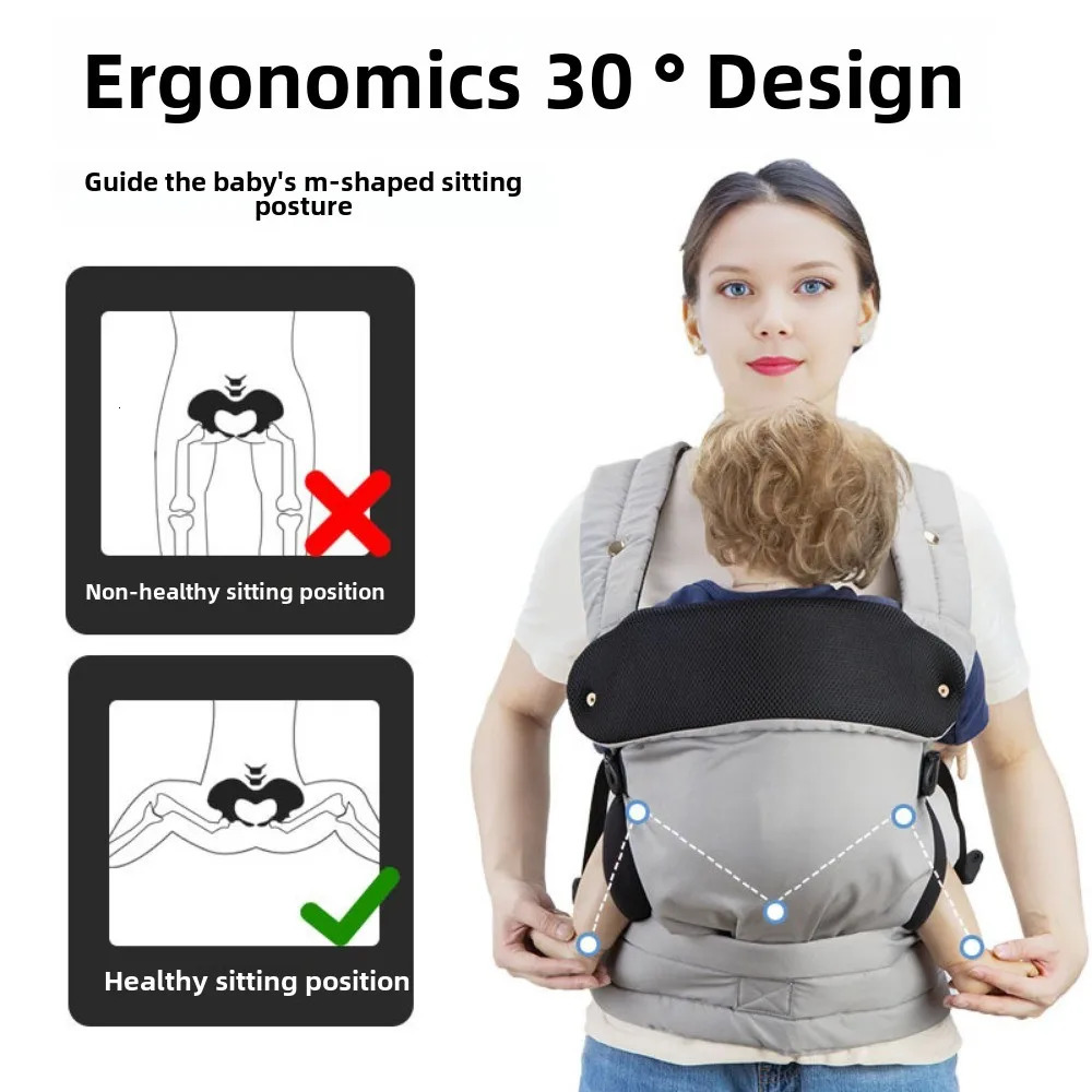 3-36 Month Baby Sling Baby Wrap Infant Backpack Portable Babies Bag Ergonomic Multi-use s Accessories for born 250219