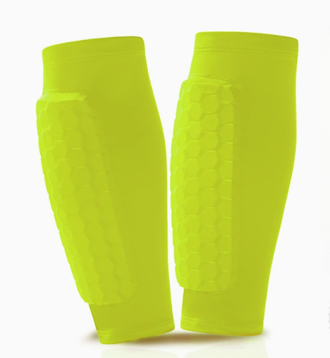Honeycomb Running Buffer Set Sports Basketball Pads Sport Slim Shin Guard Pads Leg Calf Protective Gear Sleeves
