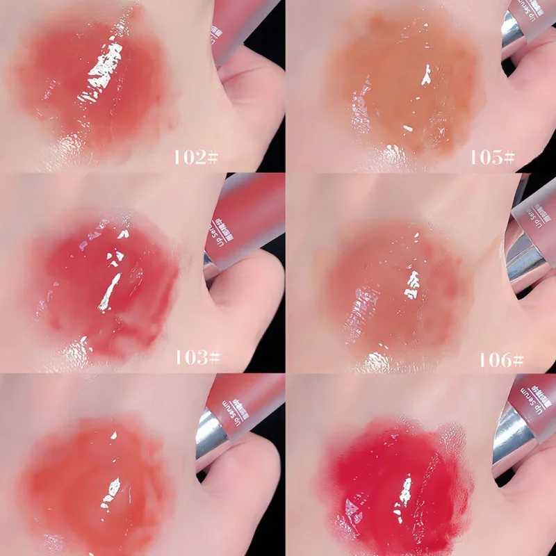 Jelly Lip Gloss Mirror Water Liquid Lipstick Moisturizing Lasting Non-stick Cup Lips Glaze Waterproof Women Lips Makeup CosmeticW250219
