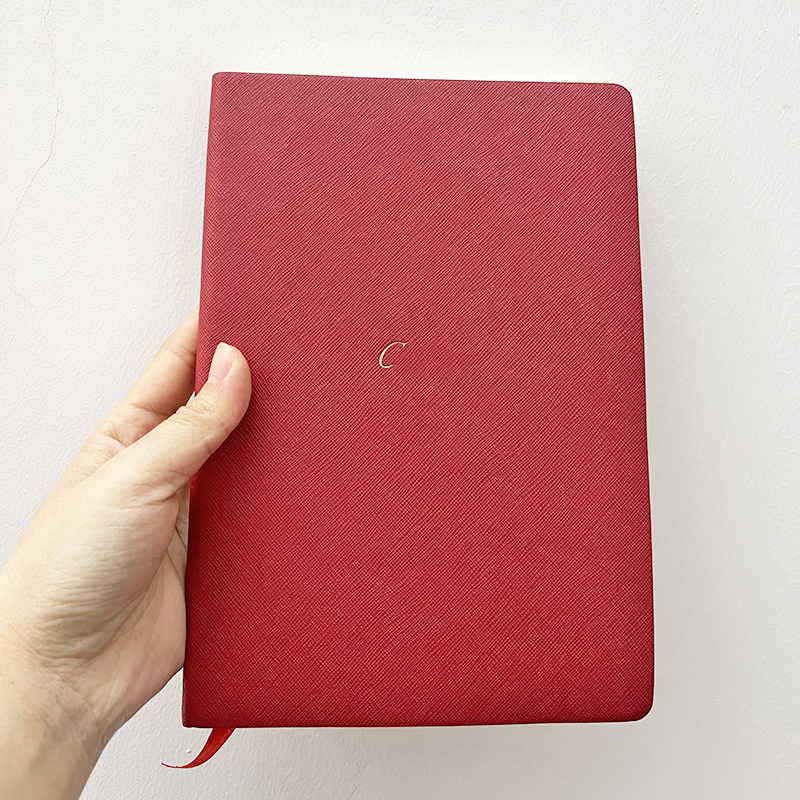 Yamalang CT Luxury Notebook Red Color Leather Quality Quality Paper Writing Stotel 146 Taille