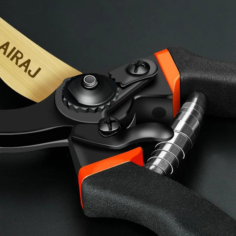 AIRAJ 1pc Multifunctional Pruning Shear Garden Tools Heavy Duty Ultra Sharp Hand Pruners Professional Garden Scissors 250218