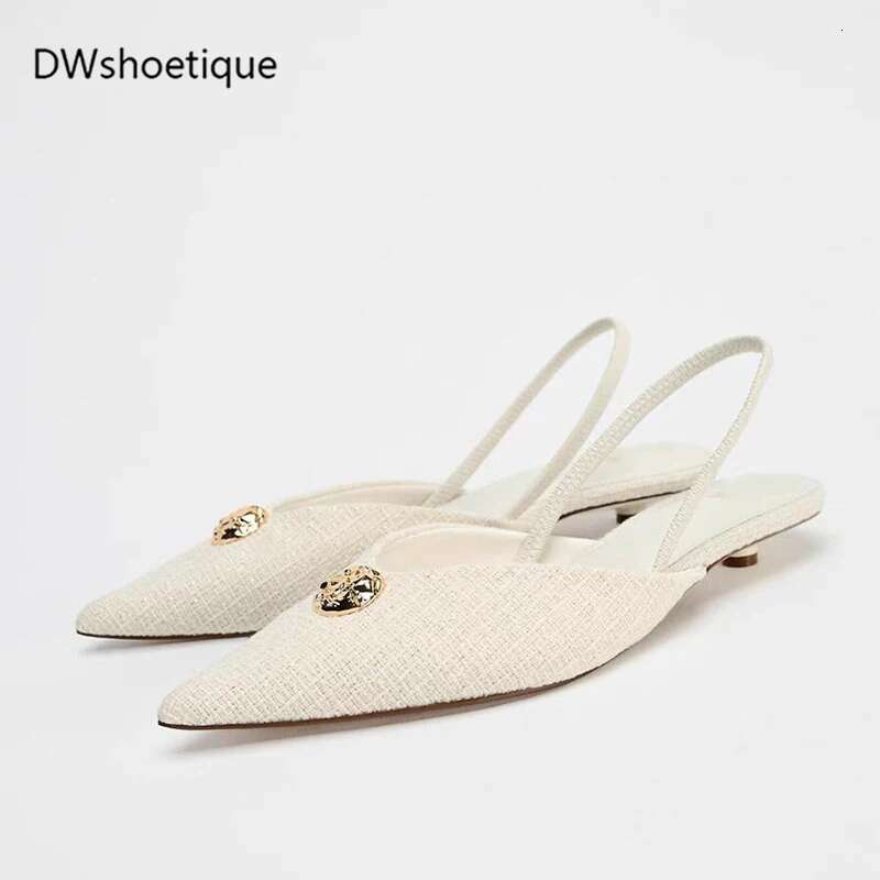 Spring pointed toe sgbacks cat heel women shoes