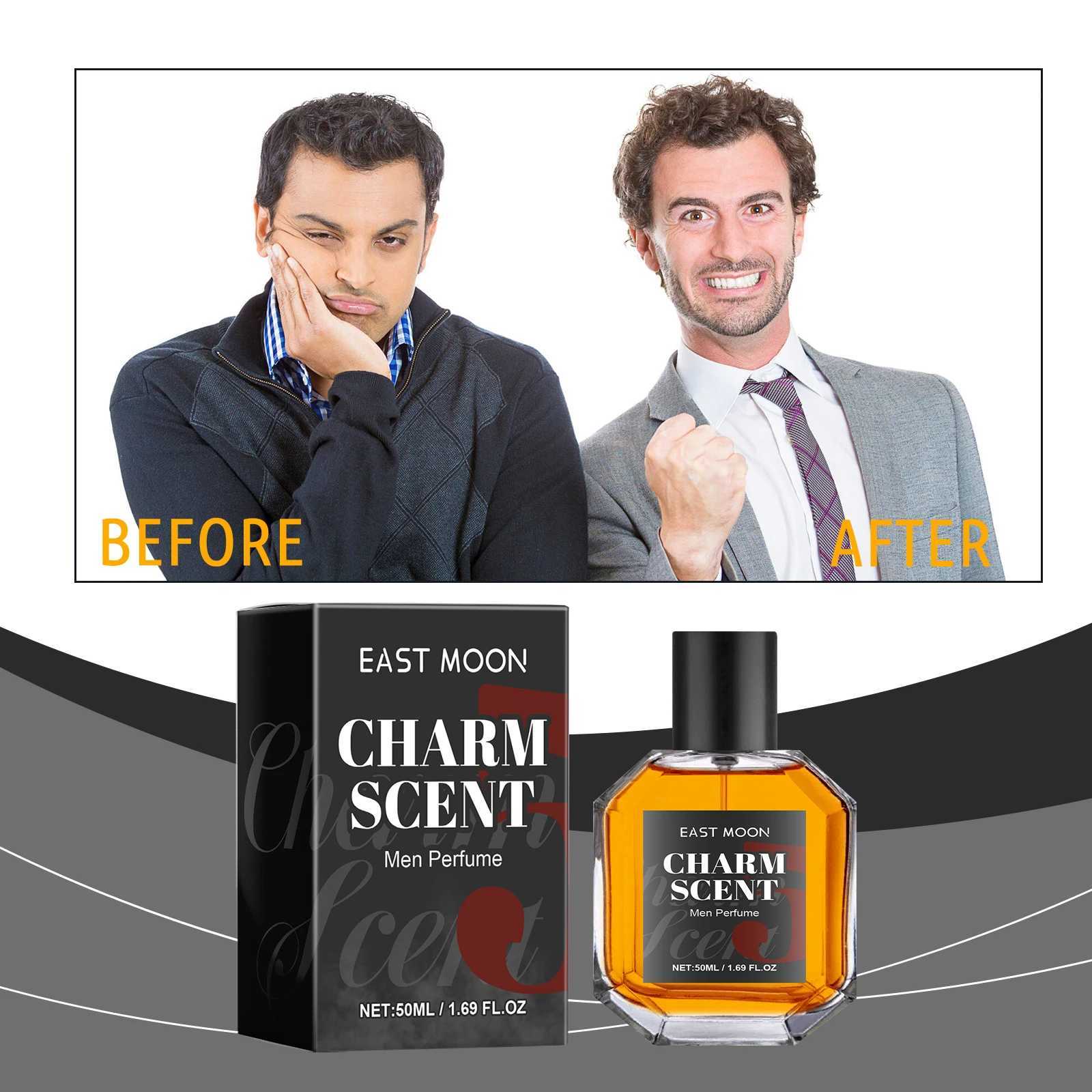 East Moon Mens perfume Long lasting Fragrance Wood Fragrance Fresh and Natural Release Mens Charm Perfume 50ML M250219