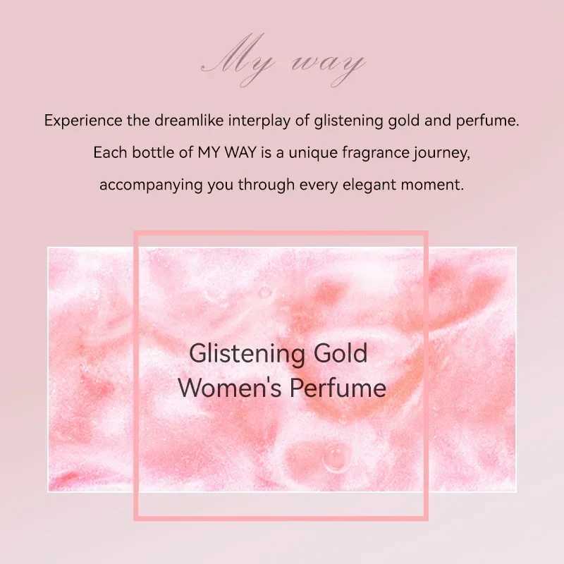 New Arrival 50ml 1.7oz Brand Perfume My Way Flying Sand Long Lasting Light Fragrance Wood Perfume for Women Z250219
