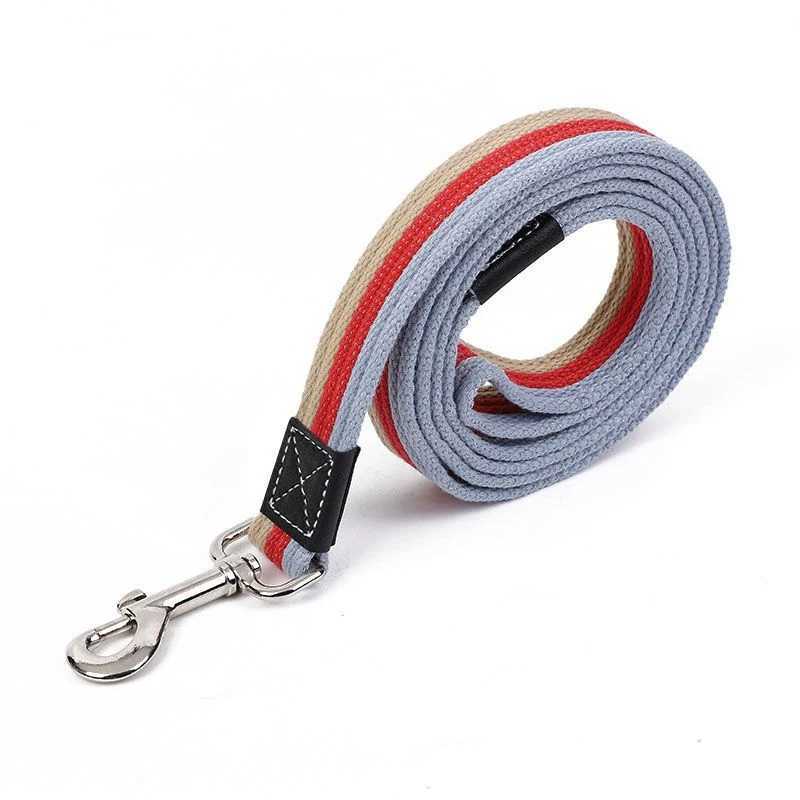 Pet Canvas Towing Leashes Extended and Thickened Traction Rope for Walking Training Lead for Pet Puppy Small Medium Big DogsXJ250218
