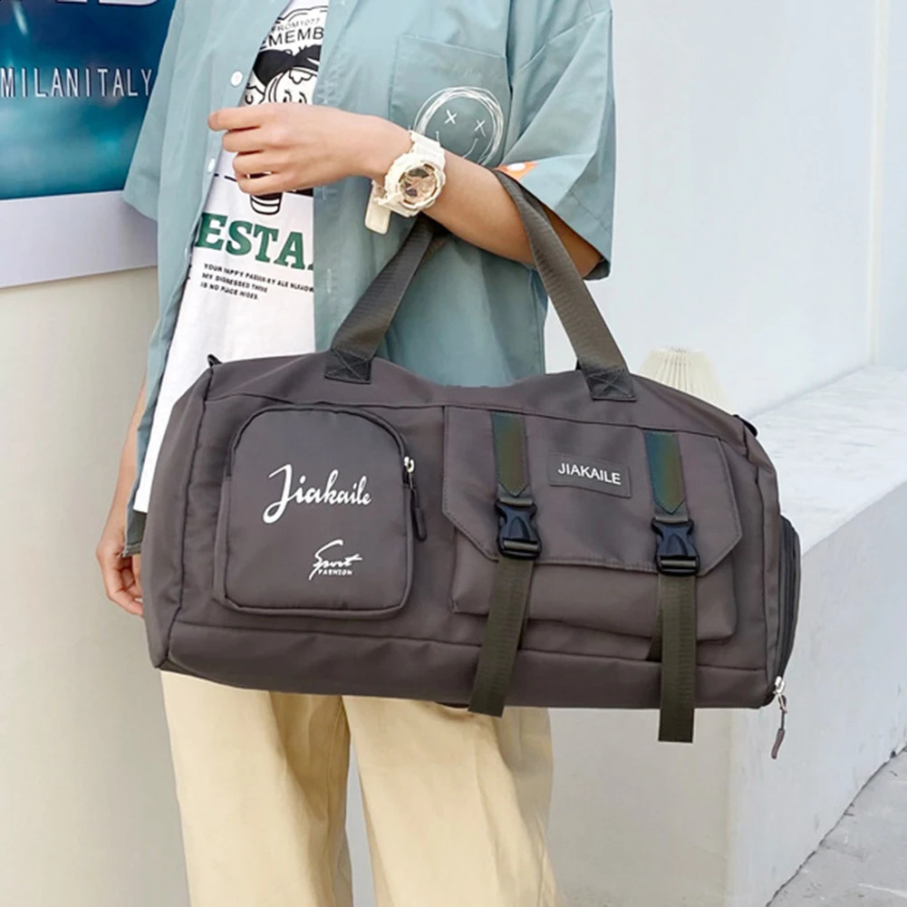 Large Capacity Women Travel Bags Shoulder Crossbody Bags Luggage Handbags for Female Duffle Bags Oxford Dry Wet Separation Bags 250214