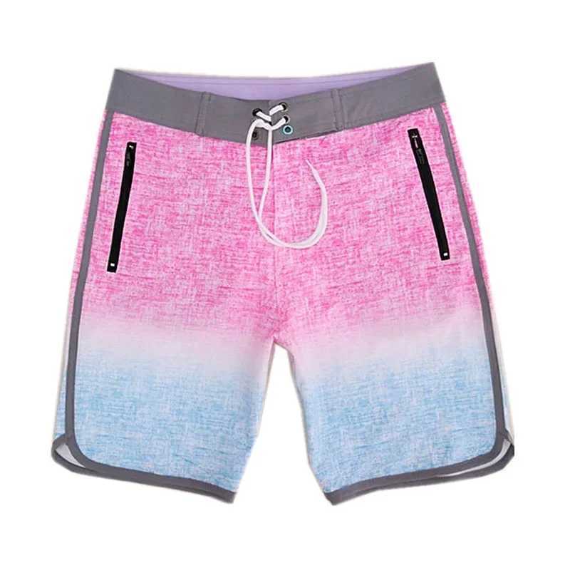 Men's Shorts New Four sided Elastic Anti splash Beach Pants for Men - No Light Board Sports Surfing Shorts Can be added as a brand z250219