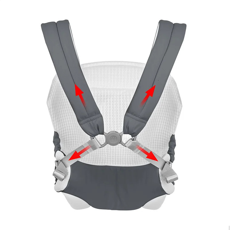 Baby s Multi-Functional Horizontal born Carries Breathable Backpack Baby Sling Wrap for Travel All Seasons Solid Color 250219