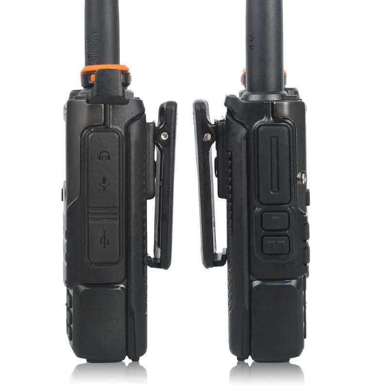 Quansheng UV-K6 Walkie Talkie 5W UV-K58 UV-K5(8) Two Way Radio 50-600MHz Full Band Receiving Type C Charge Air Band DTMF NOAAXJ250219
