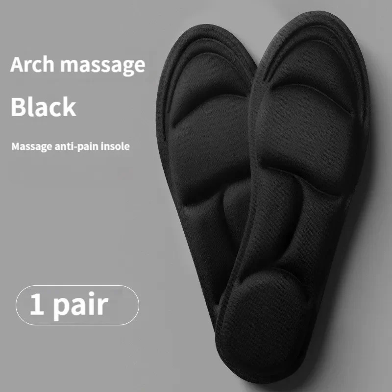5D Sport Insoles for Shoes Women Men Memory Foam Deodorant Breathable Cushion Running Feet Care Orthopedic Insole 250219