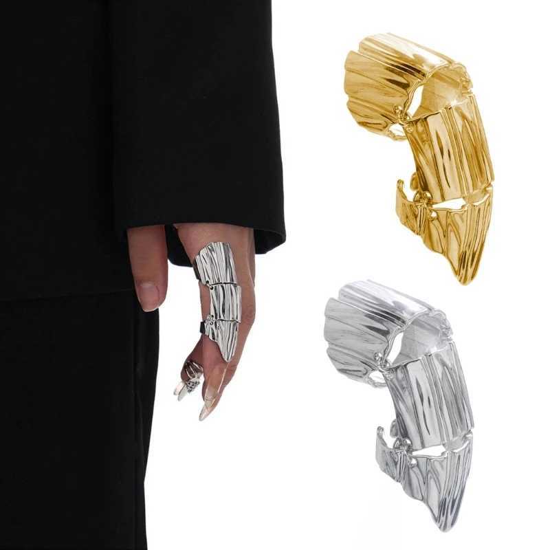 Wide Fold Open Finger Rings Girls Travel Accessories Christmas Anniversary GiftXJ250219