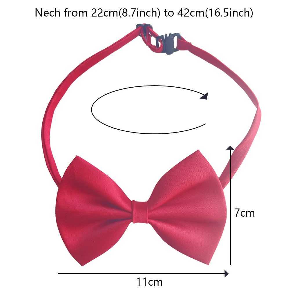 50/100 pieces dog bow mixed color wholesale pet beauty accessories rabbit cat dog bow tie adjustable bow pet products W250219