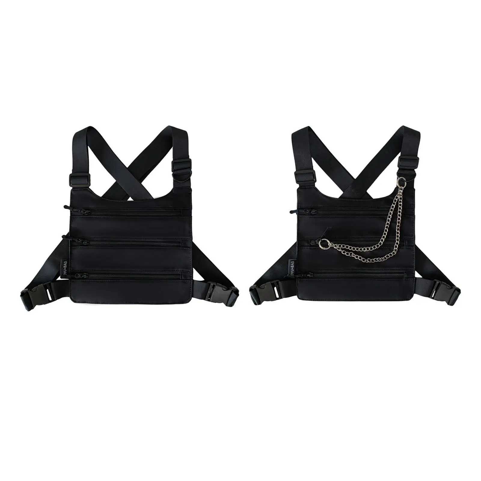 Chest Bags Chest Rig Pack Fashion Male Bag Pocket Vest Bag for LeisureXJ250219