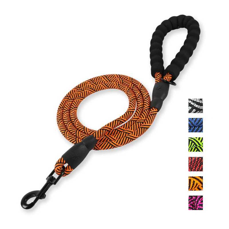 Dog Leash With Comfortable Padded Handle Double Duty Traction Rope Dog Accessories for Small Large Dogs Enhance Safety And ContrXJ250218