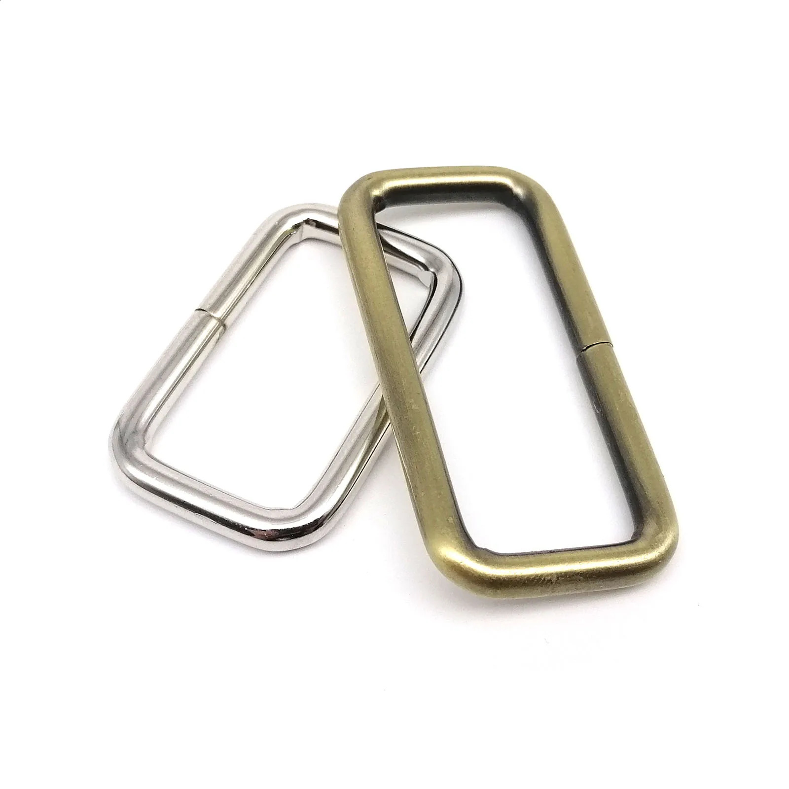 Metal High Quality Thickened Handbag Leather Bag Strap Belt Webbing Dog Collar Chain Rectangle Square O D Ring Buckle Clasp DIY 250213