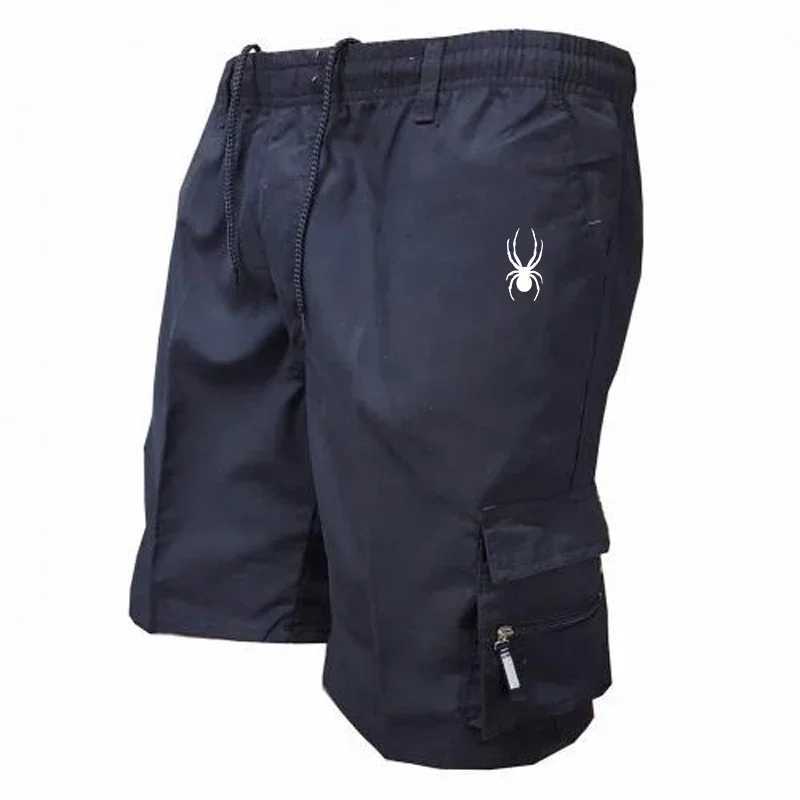 High quality 2025 summer new trend mens cargo shorts fashionable multi pocket casual daily outdoor beach mens jogging shorts W250219