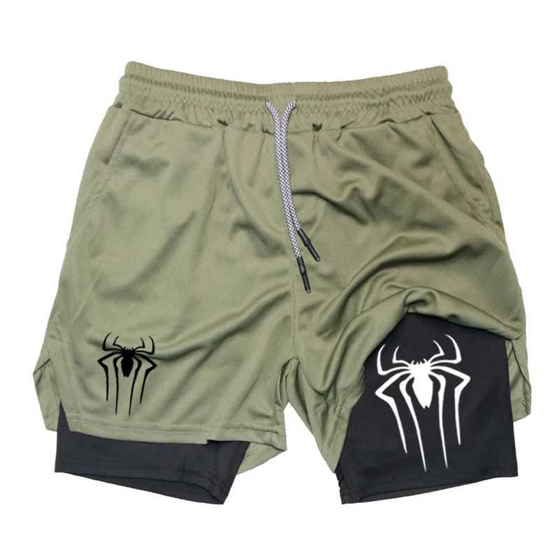 Mens Compression Shorts Y2K High Performance Fitness Gym Running Shorts Casual Mesh 2 in Breathable Quick Dry Sports Shorts W250219