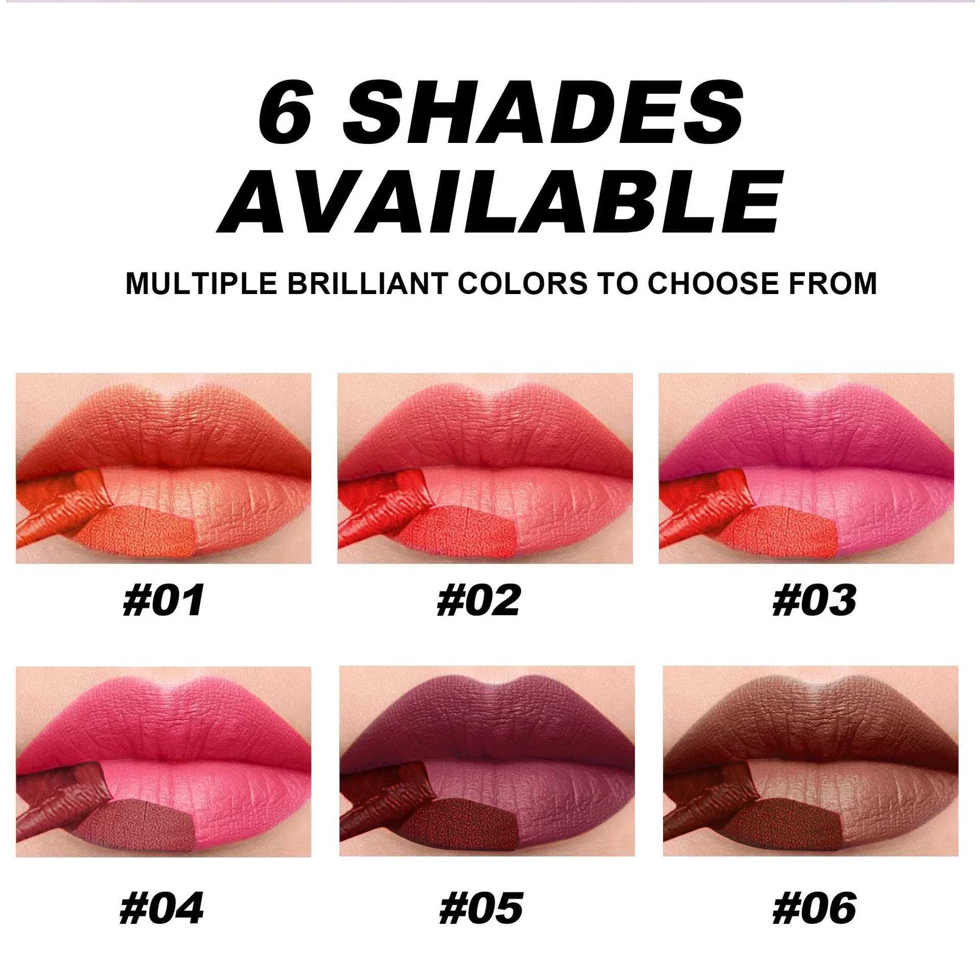 Waterproof peeling lipstick matte natural mist lipstick coloring durable lipstick makeup tattoo glacier tear contour coloring cosmeticsW250219