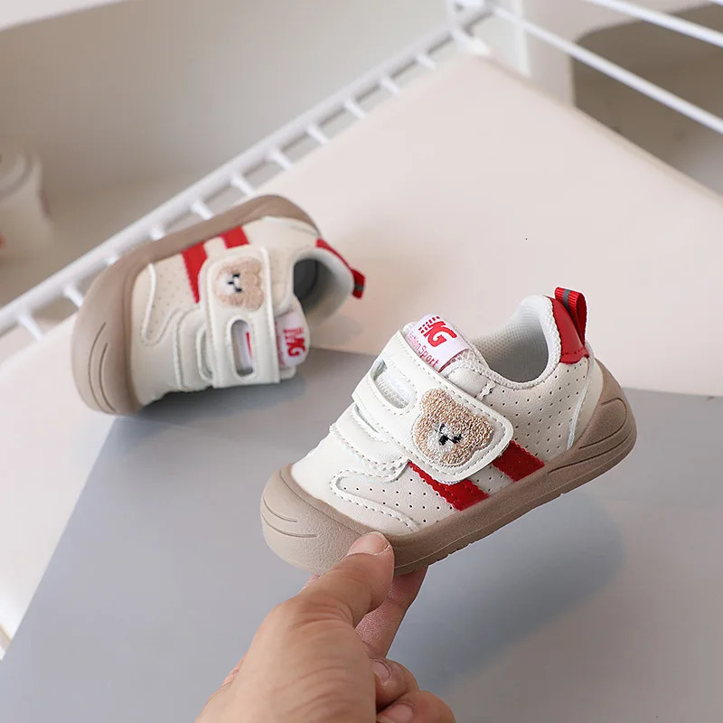 Fashion Toddler Shoes For Baby PU Girls Sneakers Soft-soled Ergonomics born Boys Sport Shoes First Step 250219