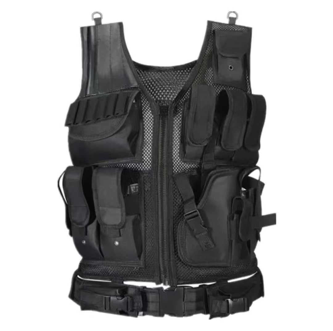 SWAT Tactical Vest Combat Armor Vests Security Hunting AdjustabLE Outdoor CS Cosplay Game Airsoft Training VestXJ250219