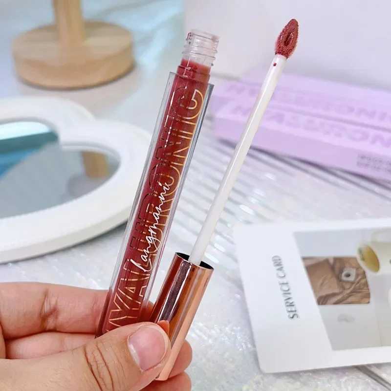 Waterproof Mirror l Lip Gloss Long Lasting Moisturizing Liquid Lipstick Shine Glitter Diamond Lip Glaze Lips Makeup CosmeticW250219