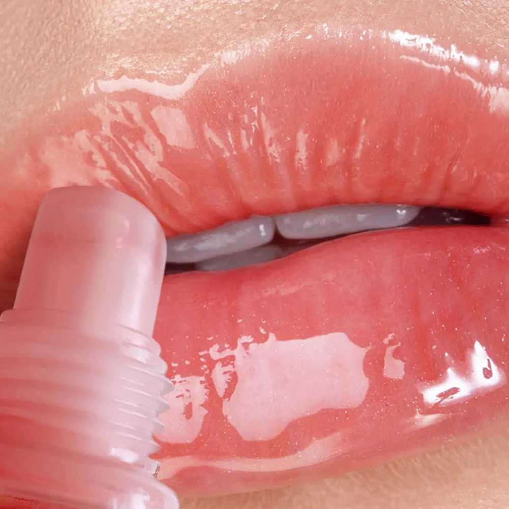 6Pcs Fruity Flavor Watery Glossy Lip Gloss Set Clear Lip Gel Hydrating Moisturizing Lip Gloss Women Lips Makeup WholesaleW250219