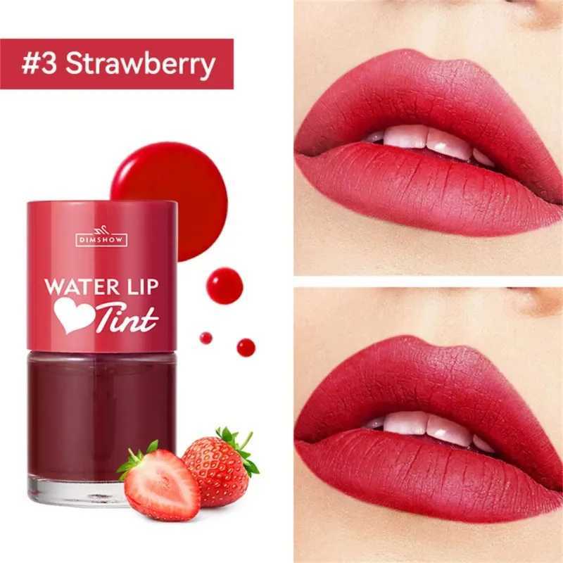 Dyeing Tint Liquid Lipstick and B 2 in 1 Waterproof Mirror Lip Gloss Water Lip Tint Non-sticky Lip Eye Cheek Makeup CosmeticW250219