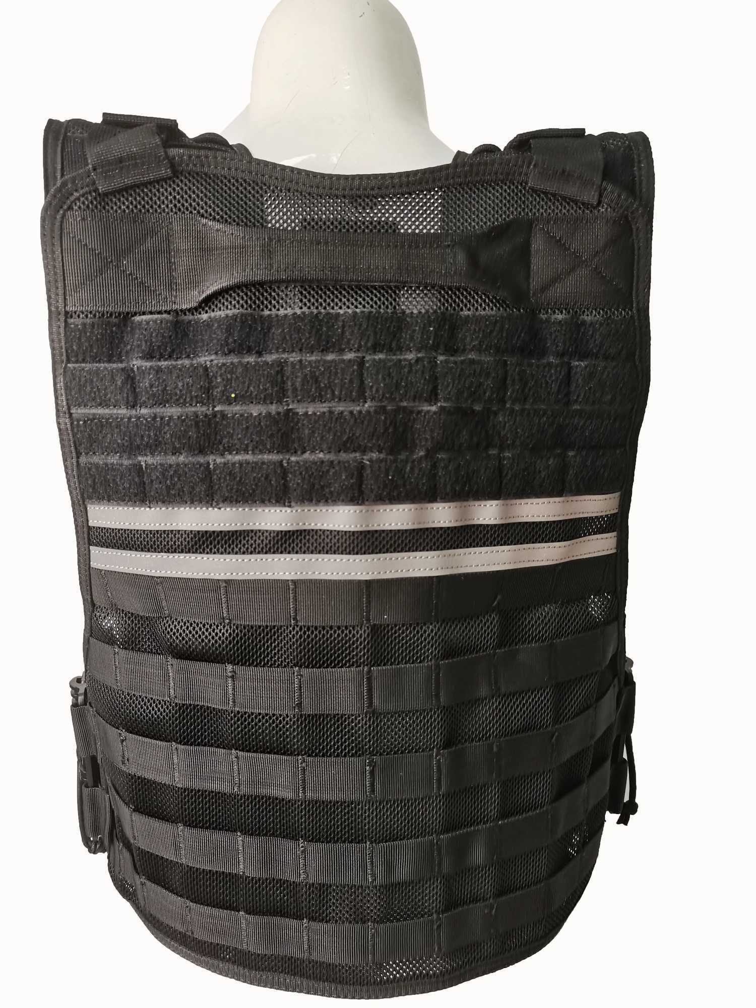 Tactical MolLE PROtective zipper vest Safety vest AdjustabLE breathabLE mesh woven Quick rEMoval MolLE vestXJ250219
