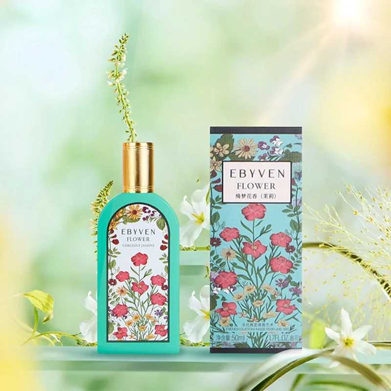 Body perfume Durable perfume natural Flower perfume gardenia magnolia jasmine eau de toilette 50ml for women M250418