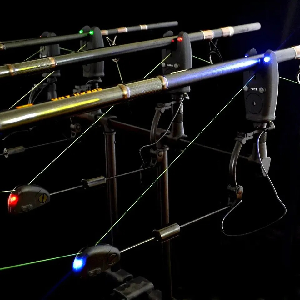 Hirisi Wireless Carp Fishing Alarm Set Waterproof Fishing Bite Alarms Fishing Bite Indicator Fishing Accessories S5 250218