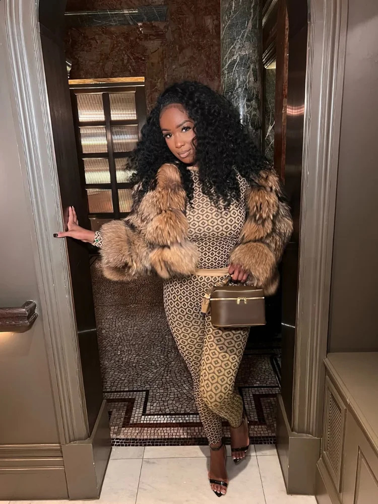 Womens Contrast Colors Skiing Pants 2 Pieces Set Fashion Bodycon O-neck Long Sleeve Tops Pullover Suit High Streetwear 250218