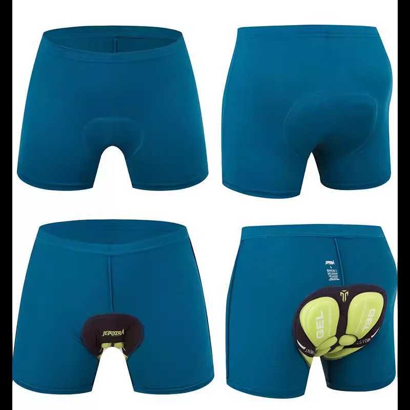 Men's Shorts JEPOZRA Cycling Shorts Breathable Mesh Cycling Shorts for Men 5D Gel Pad Shockproof MTB Bike Shorts z250219