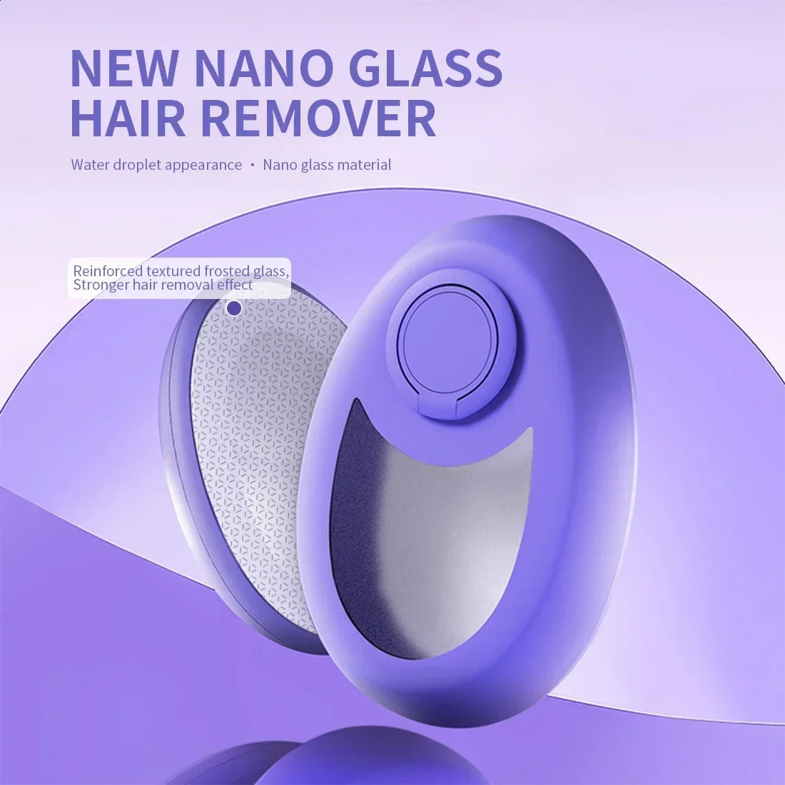 Crystal Epilator Painless Hair Removal Reusable Magic Tool Eraser for Back Arms Leg 250217