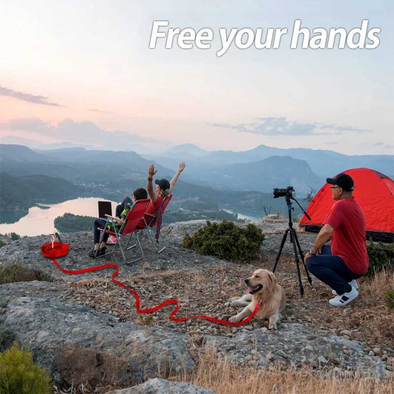 Nylon extra long training dog leash 3 /6 /10 meters pet leash for walking dogs Durable and strong traction rope Pet ProductsXJ250218