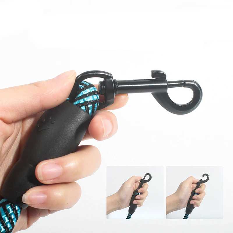 Dog Leash With Comfortable Padded Handle Double Duty Traction Rope Dog Accessories for Small Large Dogs Enhance Safety And ContrXJ250218