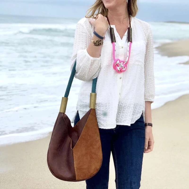 Tote Bags For Women Designer Handbags Purse 2025 New In PU Vintage Woven Strap Sequined Multiple Pocket Underarm Shoulder