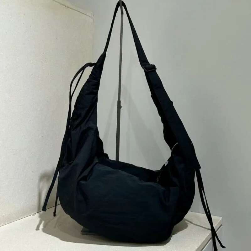 Crescent Hobo Pleated Strap Shoulder Crossbody Horn Bag Large Capacity Casual Ladies Half Moon