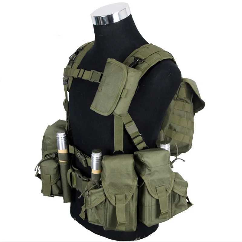 Russian Special Forces Smersh Tactical Vest Outdoor Breathable Adjustable Lightweight Vest Hunting Activity EquipmentXJ250219