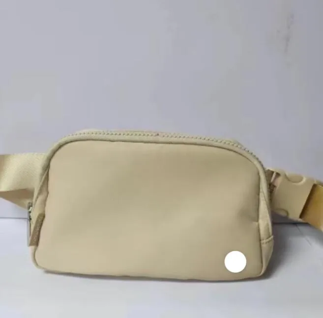 Nylon Fashionable Yoga Belt Bag Bum Everywhere Bumbag - Portable Fanny Pack For Men & Women With Crossbody Strap Waist Gym Bag Clutch Classic Handbag 