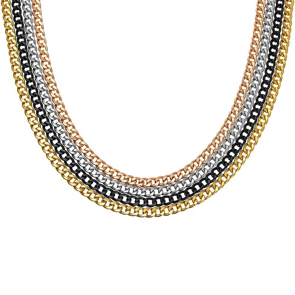 125cm Golden NK Dog Chain Leash Chew Proof Metal Pet Dog Leash with Leather Handle Heavy Duty Stainless Steel Large Dog LeashXJ250218